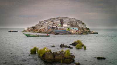 A small fishermen and women island in the area of Lake Victoria, related with Crews East Africa